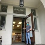 Library staff welcomes patrons